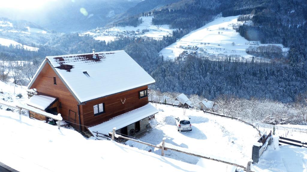 Gite Le Cerf De Belledonne Sainte-Agnès Eksteriør bilde